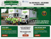 Tablet Screenshot of movewitharmstrong.com